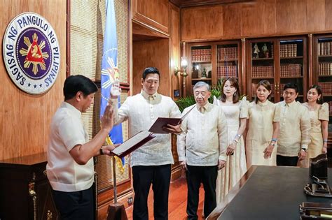 PBBM administers the oath of office of Presidential .